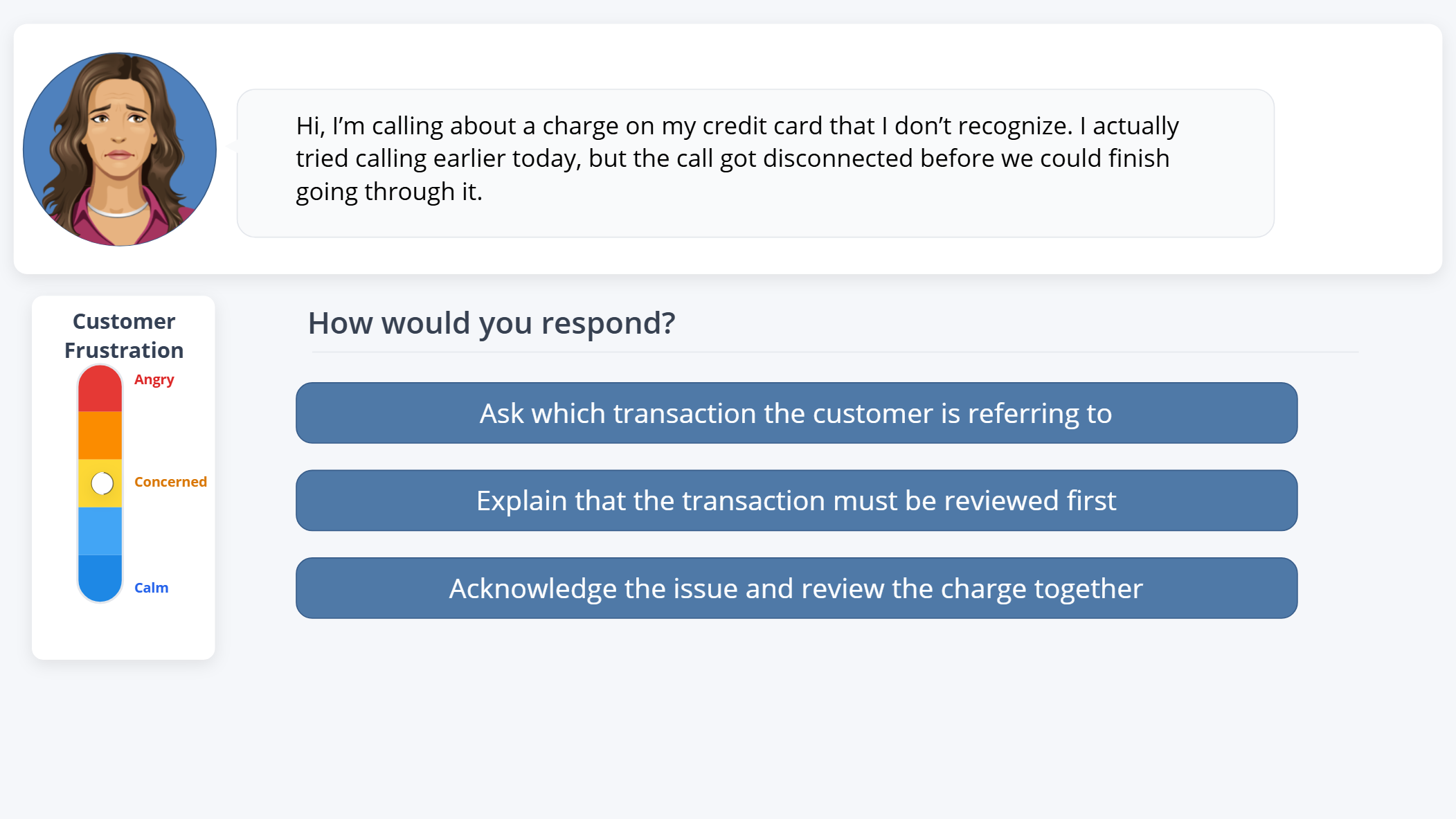 Customer Service Call Simulation project thumbnail
